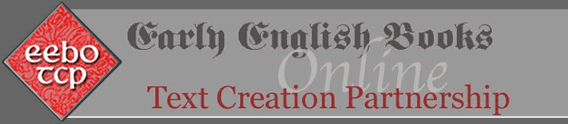 Early English Books Online Early English Books Online